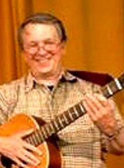 Dr Neill Simpson, Treasurer and Folk Music performer, Campsie Fest, Milton of Campsie, St. Andrews Festival, Scotland