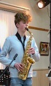 Euan played Scottish melodies and superbly sang "A Man’s a Man for a’ That".